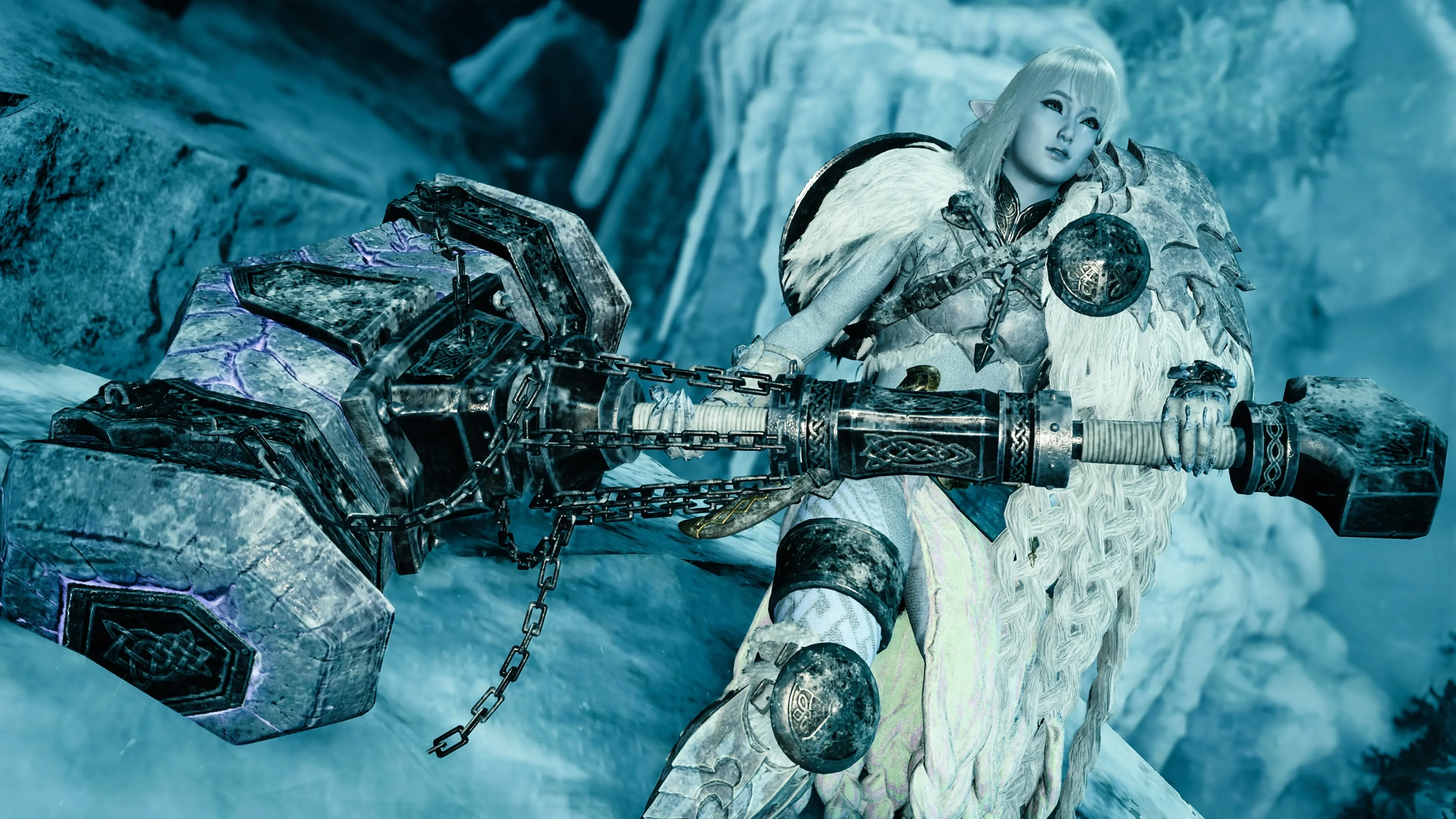 Snow Elf Huntress 4